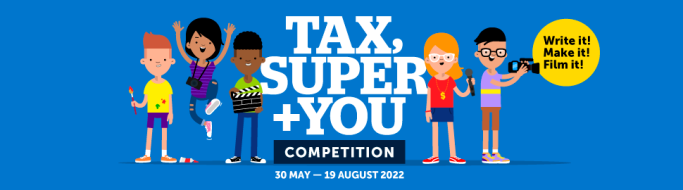 Tax Super and You competition banner